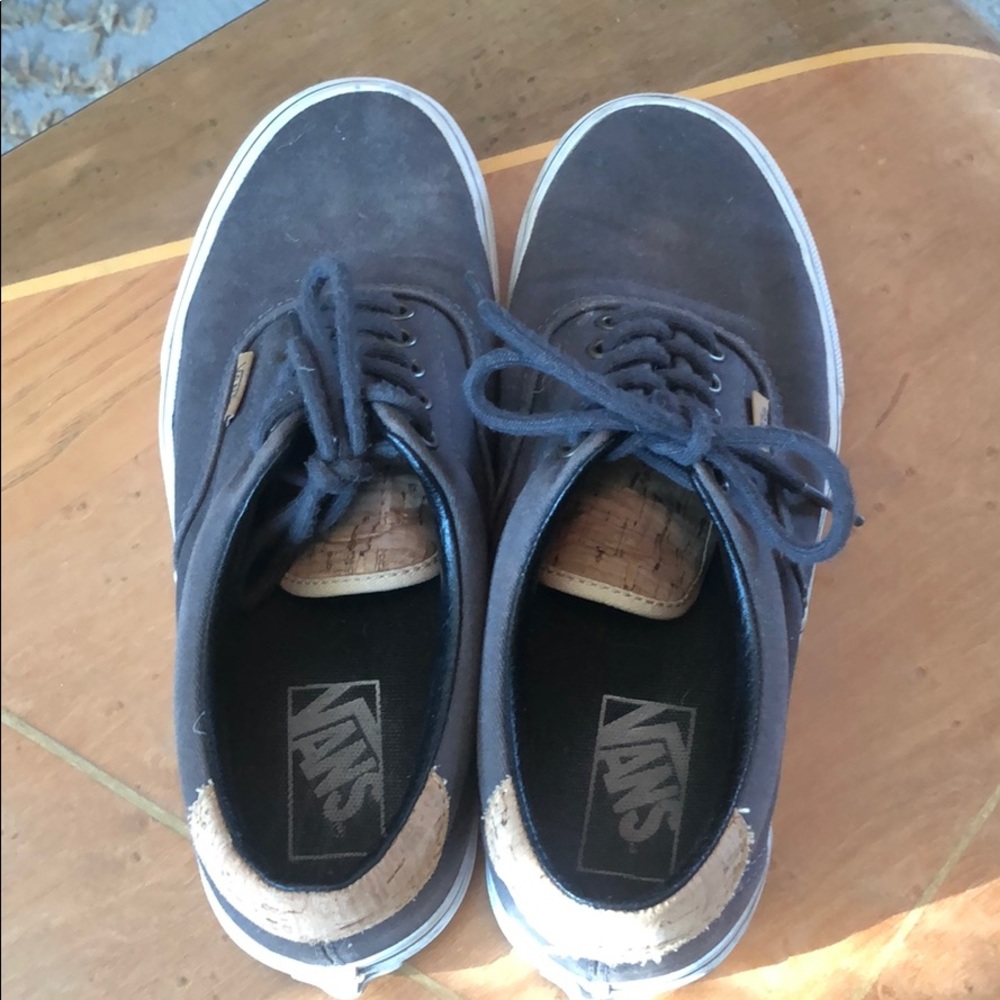 Vans twill cork shoe